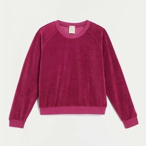 Suzi Kondi Kids Crew Top in Velour, size 8